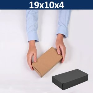 Caja Cartón Autoarmable Microcorrugado 19x10x4