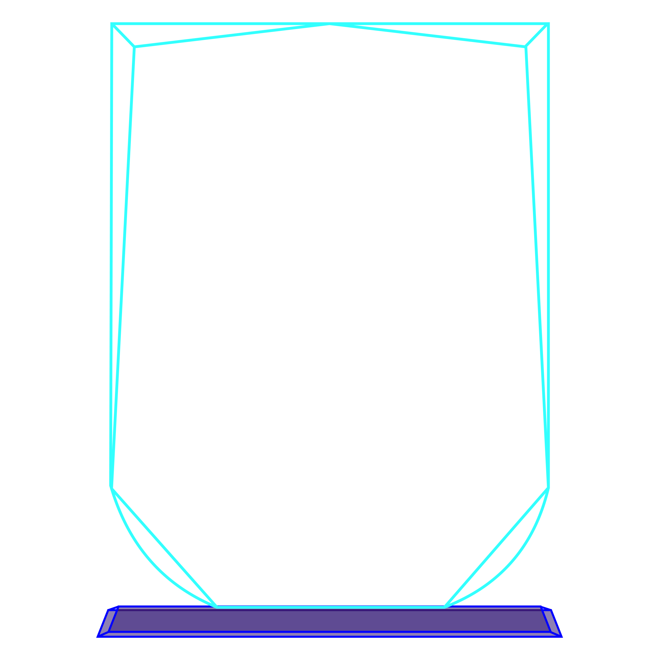 Galvano Cristal Escudo FR 19 - Imagen 5