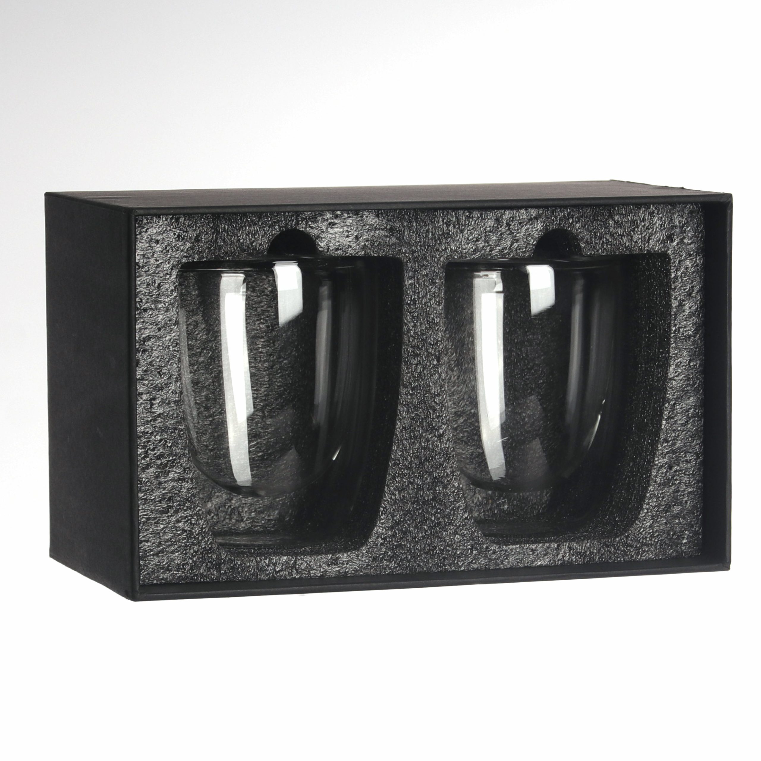 Set de 2 vasos de vidrio doble pared M4 - Imagen 3