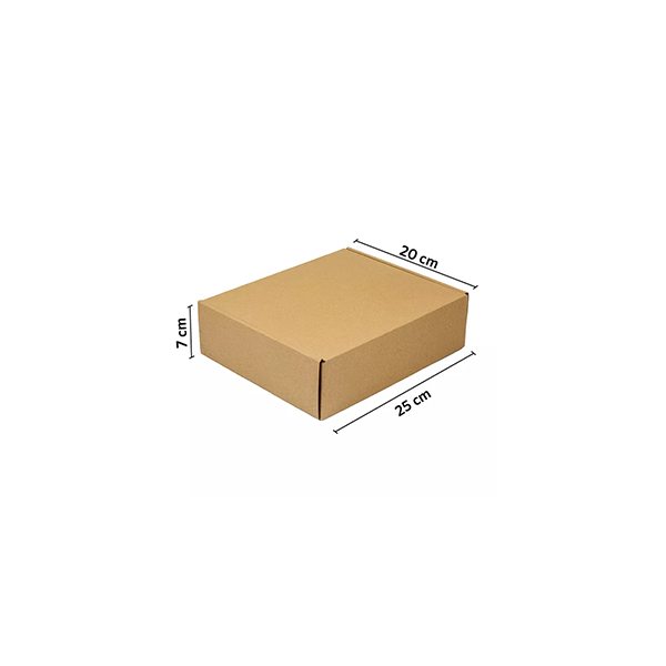 Caja Cartón Autoarmable Microcorrugado 25x20x7 - Imagen 3