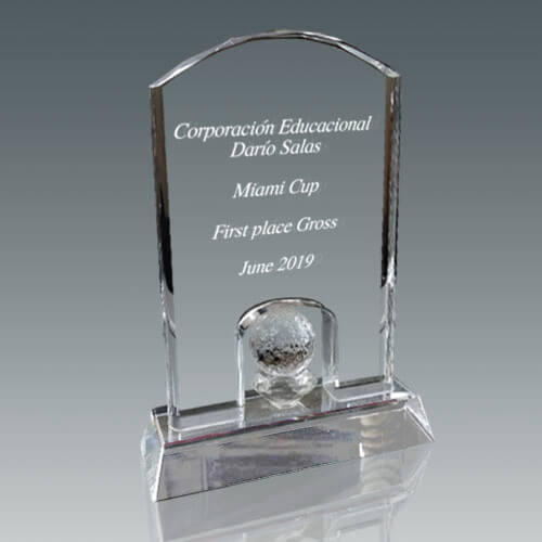 Galvano Cristal Golf 2658 - Imagen 3
