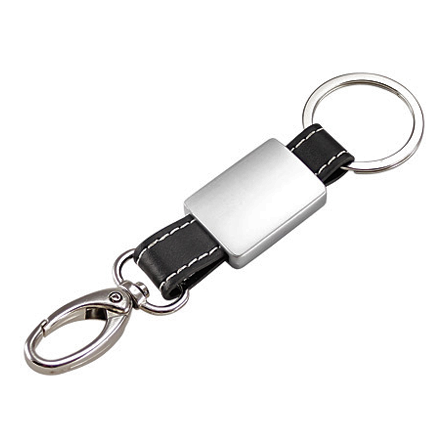 Llavero metálico símil cuero K10 - Imagen 2