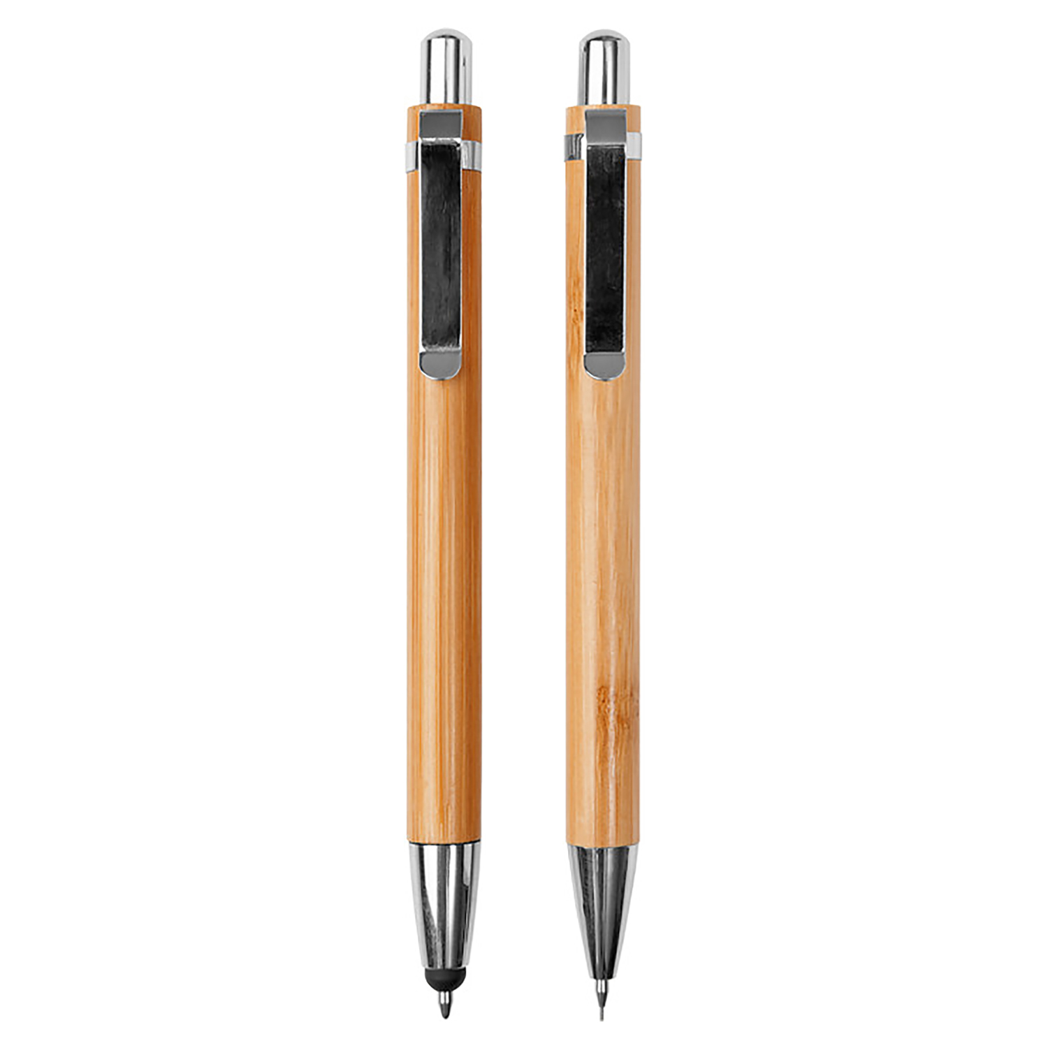 Set Portaminas y Bolígrafo Touch-Screen Bamboo B91 - Imagen 4