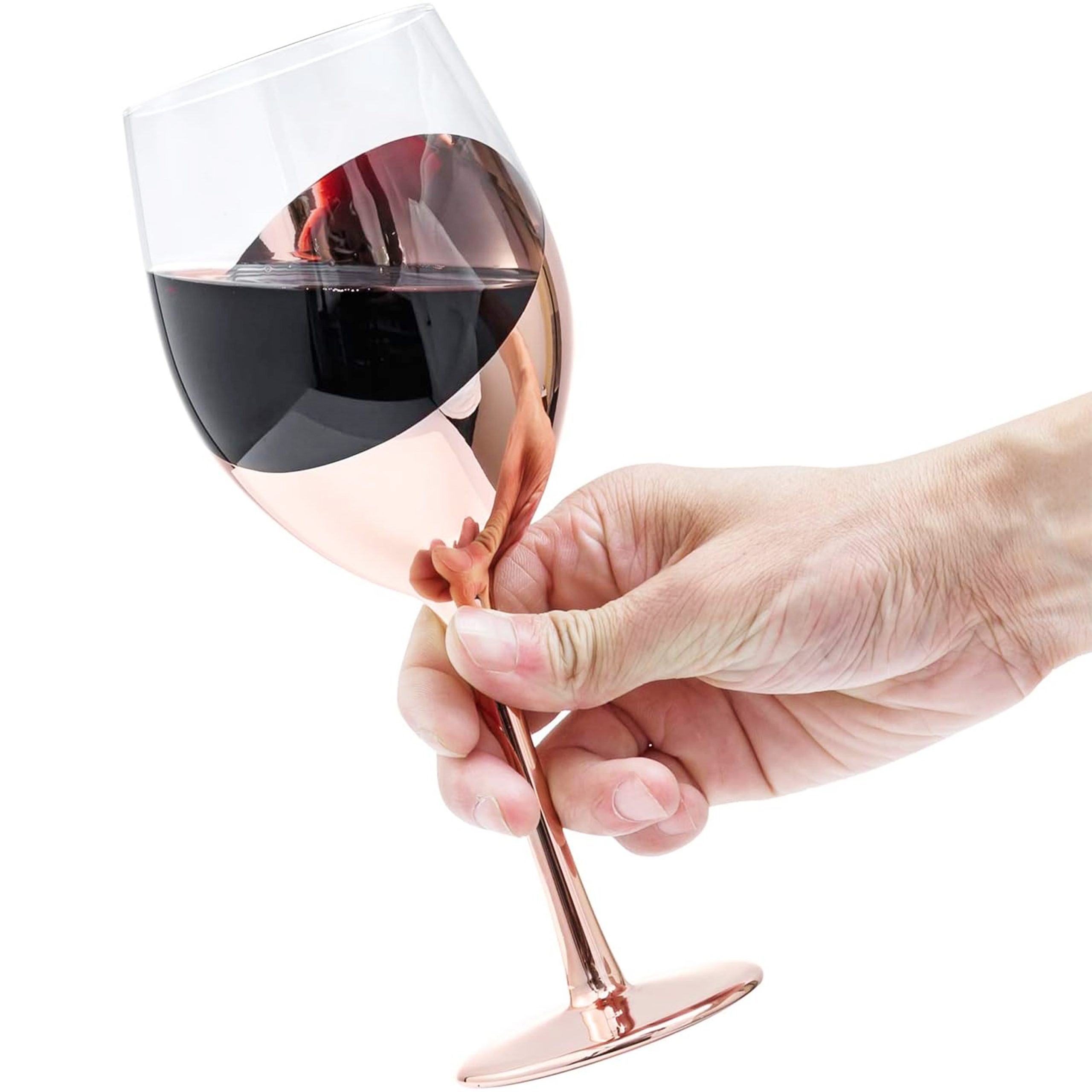 Set de Copas y Decantador para Vinos Encobrizado M88 - Imagen 10