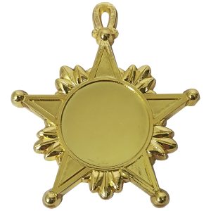 Condecoración Estrella con Hojas CON03