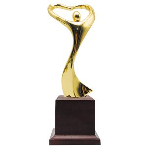Trofeo Metálico Aluminio Danza FR 135