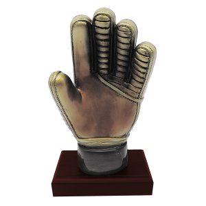 Trofeo Resina Guante 26