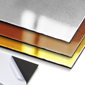 Placa Metalexglued con pegamento