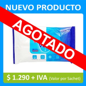 Toallas Desinfectantes con 75% Alcohol