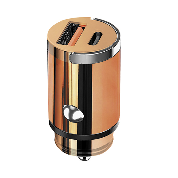 Adaptador Metálico para automóvil Encobrizado CC10 - Imagen 2