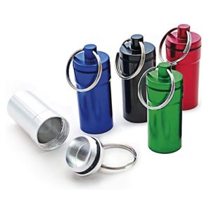 Llavero metálico pastillero K67